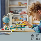 LEGO - City Big Vehicles L’avion-ambulance d’urgence -Que contient la boîte? - Tout le nécessaire pour construire un avion-ambulance, une motoneige et une petite scène d’aéroport avec une manche à air, ainsi que des figurines de pilote, de médecin, d’ambulancier et de skieur
