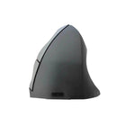 IntekView - Souris verticale sans fil, Droitière, Rechargeable-Forme ergonomique éliminant la torsion de l'avant-bras et offrant une position détendue pour les doigts 