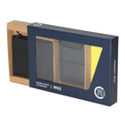Club Rochelier - Portefeuille Billfold pour hommes avec porte-cartes amovible - Combo noir-Protection RFID