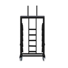 Flash Furniture – Chariot pour tables cocktail rondes de 30 po (XA30COTADY)-Cadre en métal noir