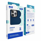 Blu Element - Coque Armour Rugged Galaxy S25 - Ultra Bleu Marine-Emballage recyclable