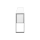Monarch Specialties - Huche De Bureau - 72 po L - Travail - Portes De Stockage - Travail - Qualité Commerciale - Stratifié Blanc-6