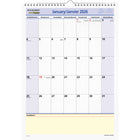 AT-A-GLANCE - Calendrier mural mensuel QuickNotes 2026 - 17 po H x 12 po l - bilingue-Format des pages : 17 po H x 12 po l