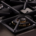 Kucht - 36 po Série KEG style professionnel au gaz, prête pour le propane - Gemstone-À l’égal des cuisines professionnelles, cette cuisinière offre un four à convection de 22 000 BTU et un gril tubulaire de 10 000 BTU