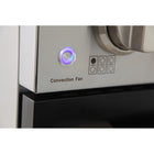 Kucht - 36 po Série KDF Cuisinière Pro Style au gaz naturel - Acier inoxydable/Noir-Finition complète en acier inoxydable avec poignée professionnelle et boutons de commande en métal argenté classique pour un look haut de gamme et durable