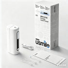 Usmile C20 - Appareil portatif de plancher liquide sans fil, eau et cure-dent - Blanc-Autonomie de batterie prolongée : La batterie haute capacité dure jusqu'à 120 jours sur une seule charge, idéal pour les déplacements professionnels et les voyages