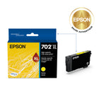 Epson - T702 Cartouche d'encre - Grande capacité - Jaune-Manipulation sans souci - impressions résistantes au maculage, à la décolouration et à l’eau