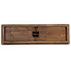 Flash Furniture Ensemble de quatre bancs et table de ferme pliante rustique antique de 7 pieds x 40 pouces de la série HERCULES-Dessus en planche de 0,75 po d'épaisseur avec tablier de 4 po d'épaisseur