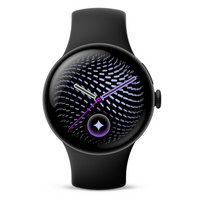 Google - Pixel Watch 5 - 41 mm - Wi-Fi - noir volcanique-Écran Actua brillant de 41 mm