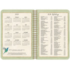 Lang - 2026 Oiseaux Dans Le Jardin Planificateur Spirale Engagement Hebdomadaire - 15,57 L cm x 22,86 cm H - Anglais-Pages pour notes et adresses