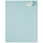 JAM Paper Étiquettes postales, 2 5/8 x 1 po, bleu ciel, 30 par page, 480 par paquet-Matériau : papier