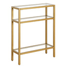 Hudson&Canal - Console Sivil 22" L - Laiton-La taille compacte est parfaite pour les petits espaces
