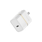 Otterbox - Chargeur Mural à Charge Rapide Premium USB-C - Blanc-Réussit des tests rigoureux pour une recharge domestique sûre, intelligente et efficace
