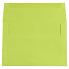 JAM Paper - Enveloppes d'invitation colorées A8 - 5,5 x 8,125 - vert lime ultra - Paquet de 50-Caractéristiques de l'enveloppe : fermeture à rabat gommé droit, finition en papier lisse de haute qualité