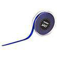 JAM Paper - Ruban de satin double face - 3/8" de large x 25 m - Bleu roi-Couleur: Bleu Royal
