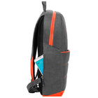 Vangoddy - Sac à dos de voyage léger et décontracté pour ordinateur portable 15 pouces - Gris/Orange-Conception légère avec bretelles réglables et rembourrées
