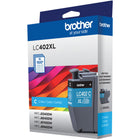 Brother - Cartouche d'encre cyan à haut rendement LC402 INKvestment Tank d'origine-L'encre authentique Brother est intelligemment conçue pour fonctionner de manière transparente avec votre imprimante à jet d'encre couleur Brother afin d'offrir des résultats exceptionnels et des performances fiables.