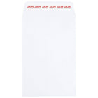 Jam Paper - Enveloppes colorées Open End avec fermeture autocollante, 15,2 x 23,8 cm l, Blanc, Paquet de 25-Couleur : Blanc