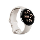 Google - Pixel Watch 3 - 41 mm - Bluetooth/Wi-Fi - Boîtier argent poli - Bracelet porcelaine-Obtenez 24 heures d'autonomie de la pile avec l'écran actif en permanence, et jusqu'à 36 heures avec le mode Économiseur de pile