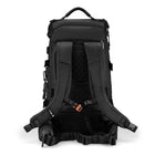 Swissdigital - Système de stockage ultime BALERNA XL avec lecteur de carte SDD intégré - Noir-Poche dédiée pour powerbank, poche pour casque, pochette pour lunettes et design pour skis fixes.