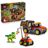 LEGO - Jurassic World Le camion de transport du jeune T. rex-Inspirez les jeunes amateurs avec un jouet de dinosaure et des véhicules créatifs