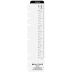 Day–Timer – Recharge d’agenda quotidien 2027 format folio – 11 po x 8 1/2 po – anglais-Horaire de rendez-vous : 8 h 00 à 20 h 00
