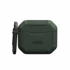 UAG - Étui Robuste Scout pour AirPods 3, Olive Drab-Compatible avec la recharge MagSafe, sans fixation magnétique au chargeur, et également adapté à la plupart des chargeurs sans fil tiers