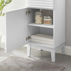 Modway - Render 18" Armoire de toilette de salle de bain (lavabo non inclus) - Blanc-Construction en panneaux de particules et stratifiés
