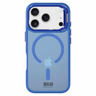 Blu Element - Étui Chromatic Kick MagSafe pour iPhone 17 Pro Max - Bleu Transparent-Niveau de protection - 300 chutes à 10 pieds