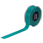 JAM Paper - Ruban de satin double face - 7/8" de large x 25 m - Bleu tropical-Couleur: Bleu Tropical / Aqua Clair