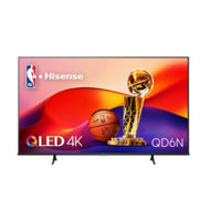 Hisense - Téléviseur Google QD6N 75" QLED 60 Hz UHD-Élargissez considérablement votre spectre de couleurs pour créer plus d'un milliard de nuances et des images éclatantes et réalistes.