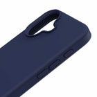 Blu Element - Coque Silicone avec MagSafe pour iPhone 16 Plus - Marine-Doublure en microfibre pour prévenir les rayures