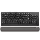 Fellowes - Repose-poignets pour clavier Breyta avec coussin HEX - Noir-100 % recyclable grâce au programme de reprise de Fellowes