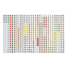 MotherWord - Calendrier familial magnétique pour réfrigérateur 2026-2027 - 9 1/2 po H x 15 po l - français-Livré dans un sachet en poly sans acide qui peut être réutilisé pour y ranger les dessins