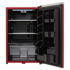Danby - Réfrigérateur compact classique contemporain de 4,4 pi³ - Noir/Rouge métallisé-5