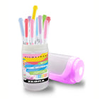 Zebra - Surligneur double face Mildliner - Pointe épaisse - Couleurs assorties - Paquet de 10-Double extrémité avec pointe ogive et pointe biseautée