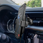 HyperGear - Support de charge rapide sans fil Gravity 15 W - Noir-Optimisé pour le chargement rapide des iPhone et des appareils Android