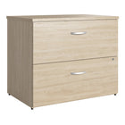 Bush Business Furniture - Studio C Classeur latéral à 2 tiroirs, orme naturel (SCF136NESU)-Le classeur latéral à 2 tiroirs est livré entièrement assemblé pour votre commodité