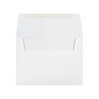 Jam Paper - Enveloppes d'invitation A2, 4 3/8 po H x 5 3/4 po l, Blanc, Paquet de 50-Caractéristiques de l'enveloppe : Fermeture à rabat gommé droit, finition papier lisse de haute qualité