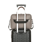 Bugatti - Collection Contraste - Mallette professionnelle 14,1 po - Gris (EXB2161BU-GREY)-Plusieurs poches interieures avec organisateur integre multi-usage