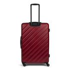 Swiss Mobility AHB 30 po Valise grande rigide - Rouge-Doublure intérieure avec panneau de séparation, poche en filet et sangle de serrage