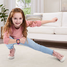 VTech KidiZoom Smartwatch DX4 - Violet-Conçue pour les 4 ans et plus; pile au lithium-ion rechargeable; chargez l'appareil uniquement à l'aide du câble microUSB fourni et évitez les adaptateurs tiers