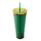 General Supply Goods + Co - Gobelet avec paille - Vert-4
