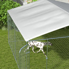 PawHut - Parc pour chien robuste d’extérieur 15,1 pi L x 15,1 pi l x 7,5 pi H-Convient aux chiens, lapins, canards, poules et autres animaux de taille similaire REMARQUE : Le produit est grand et relativement lourd, il est donc recommandé que 2 à 3 personnes l'installent.
