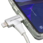 Scosche - StrikeLine 2-en-1 USB-C vers USB-C/Lightning 4 pieds - Blanc -4