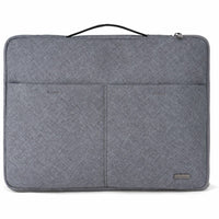 Bugatti - Housse pour ordinateur portable 15,6 po - Gris-Professionnel et protecteur