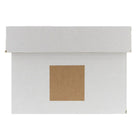 JAM Paper Étiquettes carrées adresses, 2 x 2 po, brun kraft, 240/paquet-Compatible avec les imprimantes laser et à jet d’encre