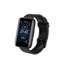 Motorola - Montre intelligente MotoWatch 40 - 46 x 30 mm - avec moniteur de fréquence cardiaque - Noir-S’intègre à Google Fit et fournit des informations détaillées sur votre santé.

