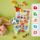 LEGO - DUPLO Town Le camion alphabet-Les tout-petits regroupent les briques par couleur et les utilisent pour créer des mots