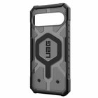 UAG - Étui Pathfinder Rugged Transparent avec aimant pour Pixel 10/10 Pro – Cendre/Noir-Résistance accrue aux impacts : les pare-chocs en TPU renforcé absorbent et dispersent les chocs pour protéger votre téléphone